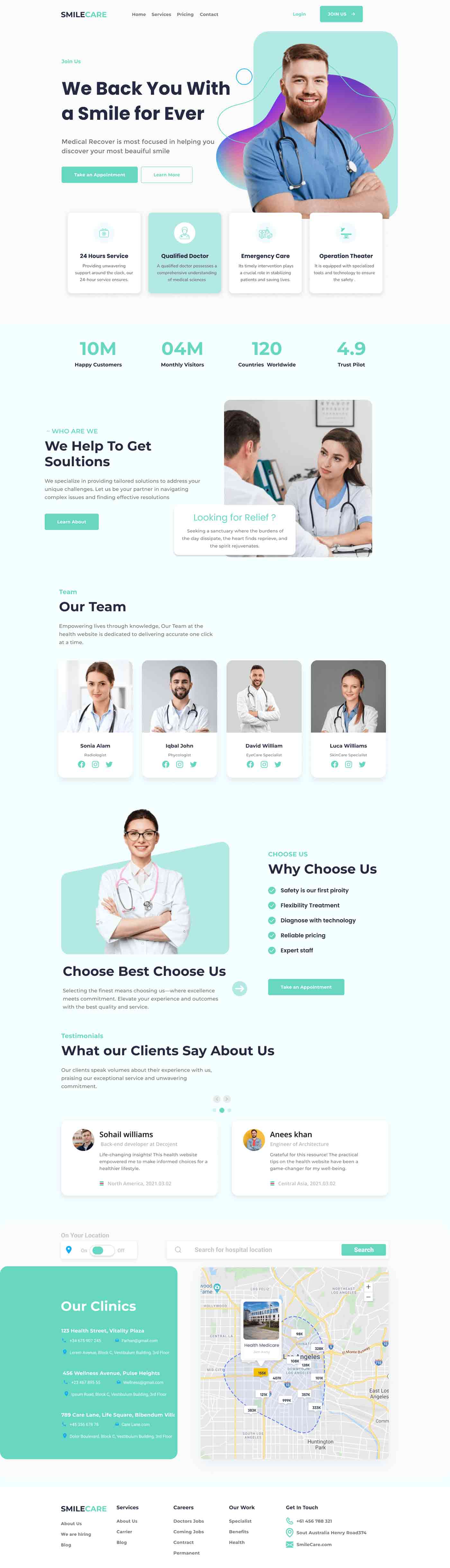 Doctor Appointment Website