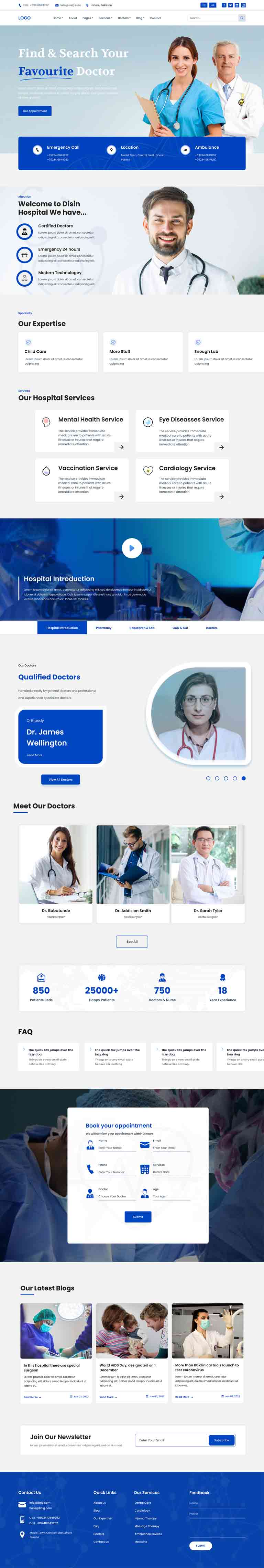 Appointment Website