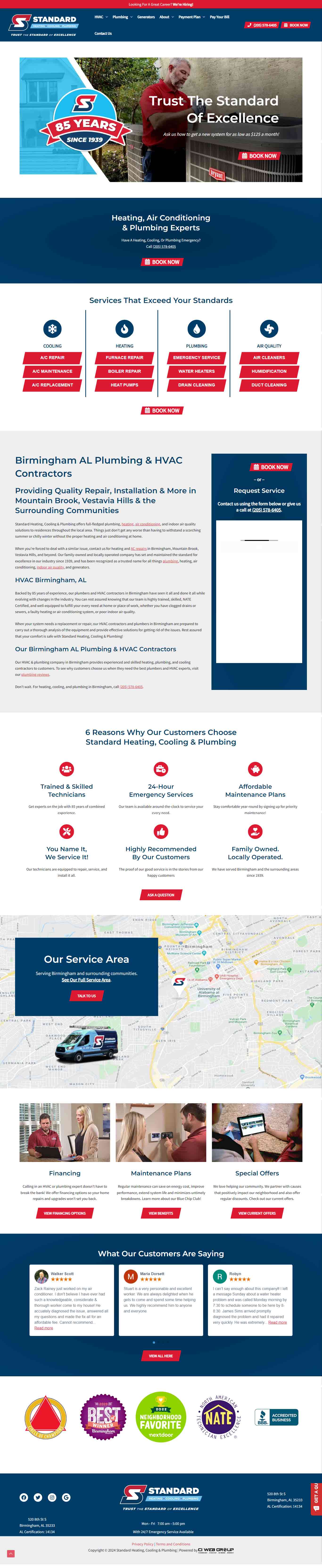 Standard Heating, Cooling & Plumbing