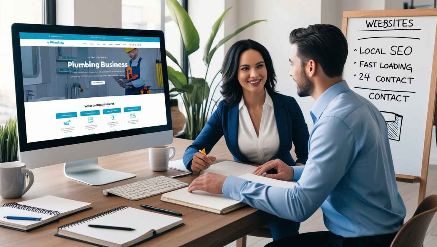 best plumbing website design