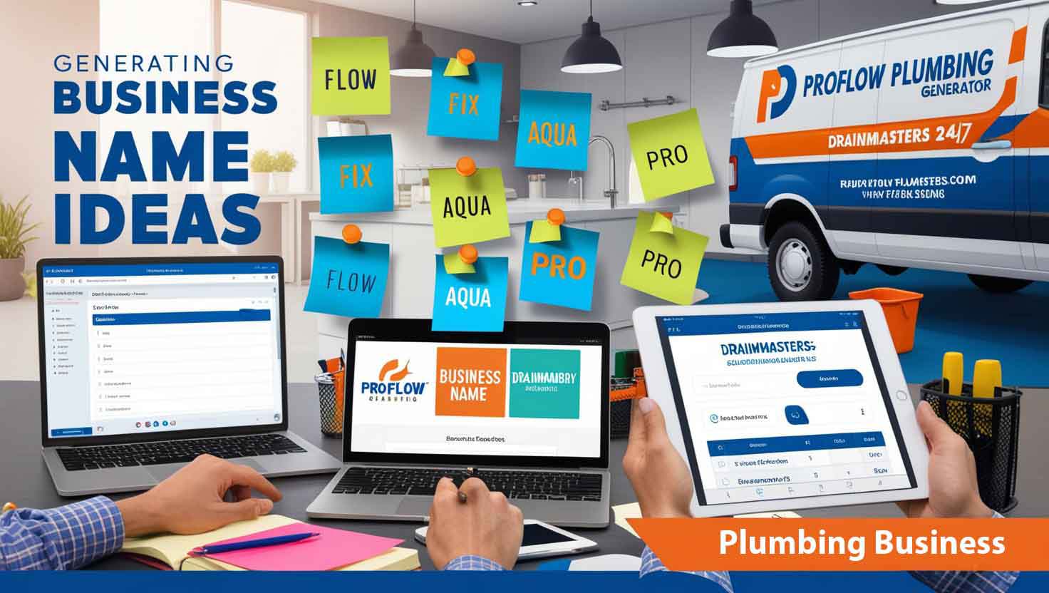 plumbing business name ideas