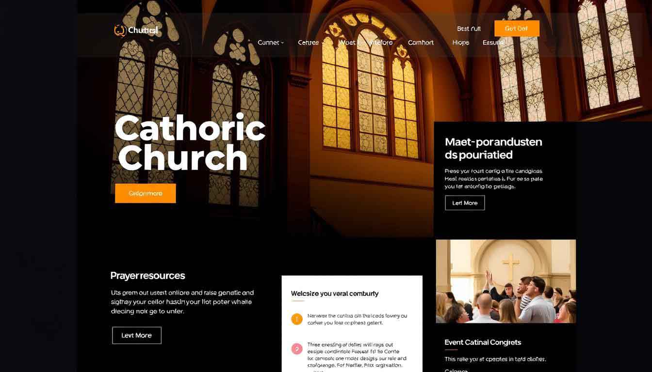 catholic website design catholic website design