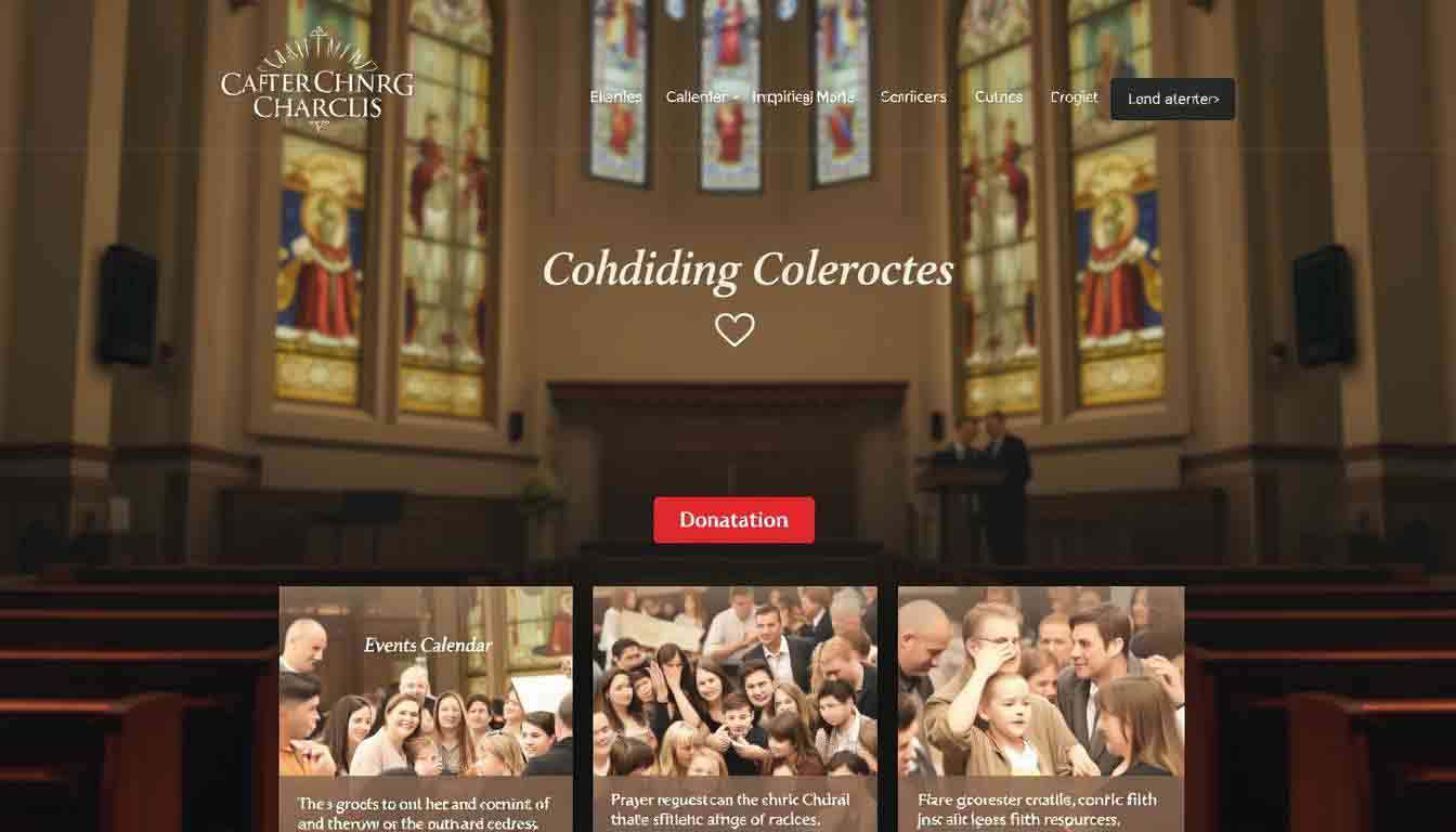website design for catholic church website design for catholic church