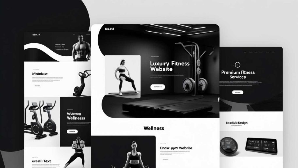 best fitness websites design