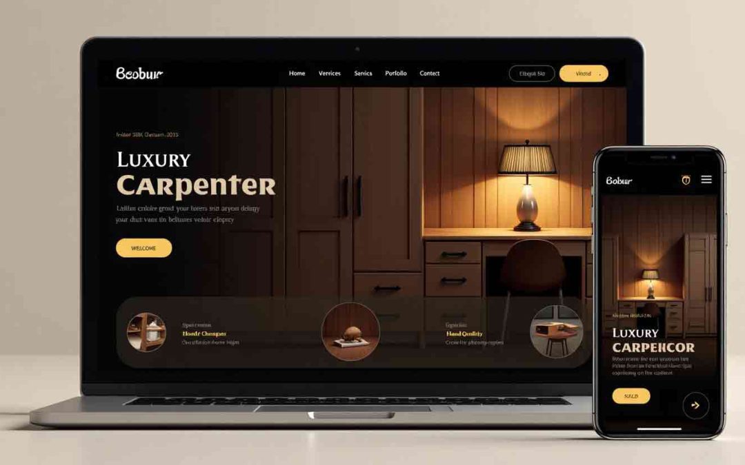 Amazing Carpenter Website Design in 2025
