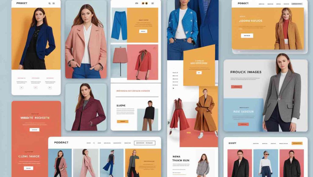 fashion designer web page