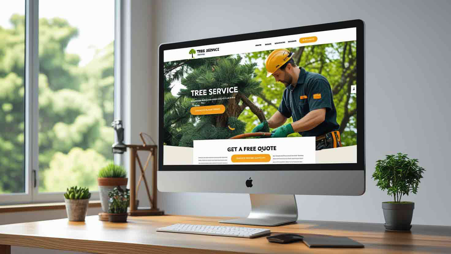 tree service website design