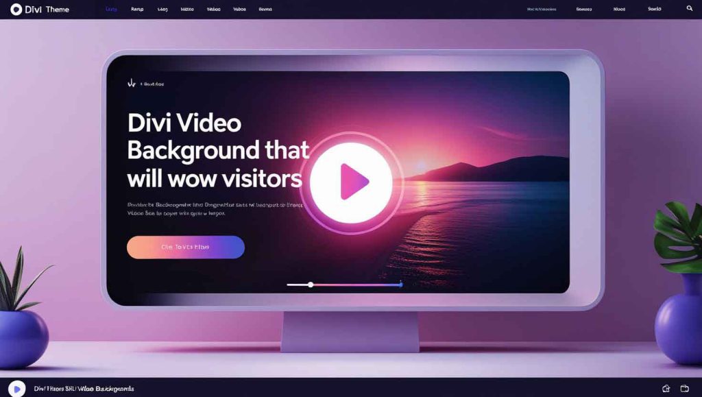 divi youtube video background